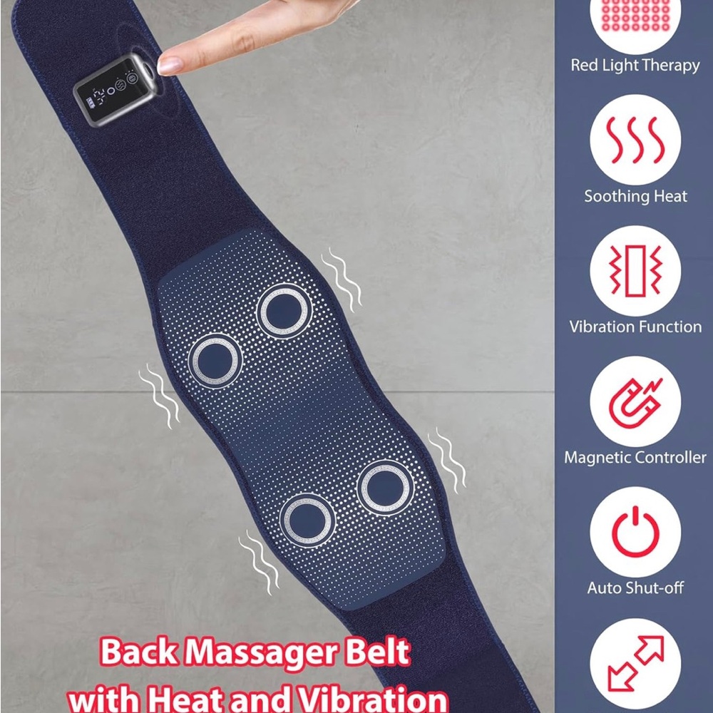 AIDUPUL Heated Vibration Massager Belt